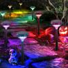 imageLinkind Solar Lights Outdoor 8 Pack Solar Pathway Lights Warm White Landscape Path Lights Waterproof for Walkway Yard Garden DrivewaySP3Multicolor