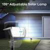 imageLinkind Solar Lights Outdoor Waterproof IP67 3000K6500K Solar Motion Sensor Lights with 6 Modes 60 LEDs Solar Powered Spot Lights Outside Landscape Lighting for Garden Yard Pathway 6 PackCool White