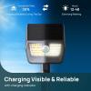 imageLinkind Solar Lights Outdoor Waterproof IP67 3000K6500K Solar Motion Sensor Lights with 6 Modes 60 LEDs Solar Powered Spot Lights Outside Landscape Lighting for Garden Yard Pathway 6 PackMotionDualcolor