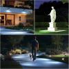 imageLinkind Solar Lights Outdoor Waterproof IP67 3000K6500K Solar Motion Sensor Lights with 6 Modes 60 LEDs Solar Powered Spot Lights Outside Landscape Lighting for Garden Yard Pathway 6 PackCool White