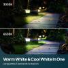 imageLinkind Solar Lights Outdoor Waterproof IP67 3000K6500K Solar Motion Sensor Lights with 6 Modes 60 LEDs Solar Powered Spot Lights Outside Landscape Lighting for Garden Yard Pathway 6 PackMotionDualcolor
