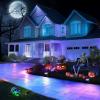 imageLinkind Solar Lights Outdoor Waterproof IP67 StarRay DusktoDawn Outdoor Solar Lights 3 Lighting Modes Solar Spot Lights Outdoor for Garden Yard Landscape Daylight 4 PackMulticolor