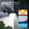 imageLinkind Solar Lights Outdoor Waterproof IP67 StarRay DusktoDawn Outdoor Solar Lights 3 Lighting Modes Solar Spot Lights Outdoor for Garden Yard Landscape Daylight 4 PackCool White
