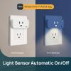 imageMatter Smart Plug 4pack Bundle with Matter Smart Plug with Night Light 4pack Compatible with Alexa Apple Home Google Smart Outlet 15A1800W Max Plug into Wall TimerampampSchedule