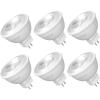 imageLinkind MR16 LED Bulb Dimmable GU53 BiPin Base LED Light Bulbs 65W 70W Equivalent 3000K Warm White 640lm MR16 LED Spot Lights Recessed Tracking Lights 12V Low Voltage 6 PacksGu53warm White