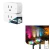 imageLinkind Matter Smart Plug Work with Apple Home Siri Alexa Google Home SmartThings APP Remote Control ampamp Linkind Smart Solar Lights Outdoor SL5 CoolWarm WhiteColor Changing