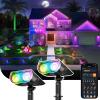 imageLinkind Smart Solar Spot Lights Outdoor SL5C Solar Lights Outdoor Spotlight Color Changing APPVoice Control Landscape Lighting IP67 Halloween Decorations for Yard Garden Pathway2 PackMulticolor
