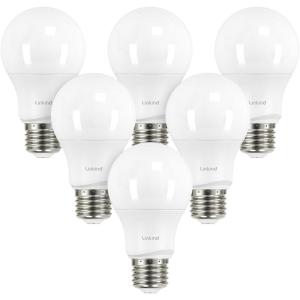 imageLinkind A19 LED Light Bulbs Dimmable 40 Watt Equivalent E26 Base 2700K Soft White 5W 450 Lumens CRI80 120V UL Listed FCC Certified LED Lights for Bedroom Living Room Home Office 6 PacksDaylight 5000k