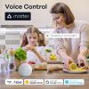 imageLinkind BR30 Matter Smart Light Bulbs 4 Pack Matter Smart Plug 2 Pack