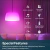 imageLinkind Matter Smart Light Bulbs 1100LM 75W Equivalent 2Pack Bundle Matter Smart Light Bulbs 800LM 60W Equivalent 4Pack Compatible with AlexaApple HomeSiriGoogle HomeSmartThings