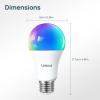 imageLinkind Matter Smart Light Bulbs 1100LM 75W Equivalent 2Pack Bundle Matter Smart Light Bulbs 800LM 60W Equivalent 4Pack Compatible with AlexaApple HomeSiriGoogle HomeSmartThings