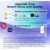 imageLinkind Matter Smart Light Bulbs 1600LM 100W Equivalent 4Pack Bundle Matter Smart Light Bulbs 800LM 60W Equivalent 4Pack Compatible with AlexaApple HomeSiriGoogle HomeSmartThings