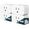 imageLinkind Matter Smart Plug 4 Pack Smart Light Bulbs 4 Pack RGBTW Color Changing Light Bulbs with Remote Control