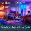 imageLinkind Smart Light Bulbs with Remote Control Smart Bulb That Compatible with Alexa ampamp Google Home Permanent Outdoor Lights HP5 APP