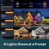 imageLinkind Smart Light Bulbs with Remote Control Smart Bulb That Compatible with Alexa ampamp Google Home Permanent Outdoor Lights HP5 APP