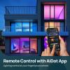 imageLinkind WiFi Smart Light Bulbs 4 Pack with Remote Control and LED Strip Lights RGB 10ft Compatible with Alexa and Google Home