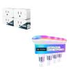 imageLinkind Matter BR30 Smart Light Bulbs RGBTW LED Color Changing Light Bulbs Bundle Matter Smart Plug Work with Apple Home Siri Alexa Google Home SmartThings