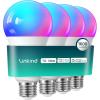 imageLinkind Smart Light Bulbs 1600LM 100W Equivalent 4Pack Bundle Smart Light Bulbs 800LM 60W Equivalent 4Pack Compatible with Alexa ampamp Google Home