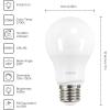 imageLinkind 40W Equivalent LED Light Bulbs Dimmable 6 Packs 65W Equivalent BR30 LED Flood Light Bulbs Dimmable 6 Packs