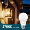 imageLinkind Dusk to Dawn Light Bulbs Outdoor A19 Sensor Led Bulbs Automatic OnOff 95W led Light Bulbs 75 Watt Equivalent 1200 Lumen E26 Base ULampampFCC Listed 2700K Soft White 6 Pack