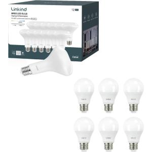 imageLinkind 75W Equivalent LED Light Bulbs Dimmable 6 Packs 65W Equivalent BR30 LED Flood Light Bulbs Dimmable 6 Packs