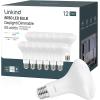 imageLinkind BR30 LED Flood Light Bulbs Indoor 65W Equivalent Dimmable LED Recessed Bulbs 10W 850 Lumens 3000K Warm White E26 Base Recessed Can Light Bulb for Bedroom Dining Room Bathroom 12 PacksDaylight