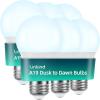 imageLinkind Dusk to Dawn Light Bulbs Outdoor A19 Sensor Led Bulbs Automatic OnOff 95W led Light Bulbs 75 Watt Equivalent 1200 Lumen E26 Base ETLampFCC Listed 5000K Daylight 2 PackDaylight