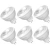 imageLinkind MR16 LED Bulbs Dimmable GU53 5000K amp A19 LED Bulbs Dimmable 60W Equivalent 2700K Soft White Light Bulbs