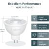 imageLinkind MR16 LED Bulbs Dimmable GU53 5000K amp A19 LED Bulbs Dimmable 60W Equivalent 2700K Soft White Light Bulbs