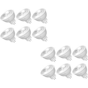 imageLinkind MR16 LED Bulbs Dimmable GU53 3000K Soft White amp 5000K Daylight 70W Equivalent BiPin Base Dimmable LED Light Bulbs