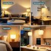 imageLinkind A19 LED Light Bulbs Dimmable 60W Equivalent Light Bulbs 9W 5000K Daylight 800 Lumens LED Bulbs E26 Standard Base Lighting for Bedroom Living Room Home Office 20 PacksSoft White