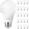 imageLinkind A19 LED Light Bulbs Dimmable 60W Equivalent Light Bulbs 9W 5000K Daylight 800 Lumens LED Bulbs E26 Standard Base Lighting for Bedroom Living Room Home Office 20 PacksDaylight