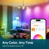 imageLinkind Matter ST19 Smart Light Bulb 4 Pack Matter Smart Bulbs ST19 Led Bulb Compatible with Alexa 1 Pack
