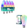 imageLinkind Matter B11 Smart Bulbs with E12 BaseMatter ST19 Smart Bulbs with E26 Base