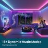 imageLinkind 10ft Smart LED Strip Lights  AuraScape Segmented Color Changing WiFi Light Strip  Works with Alexa amp Google Home  DIY Dynamic Lighting for Bedroom Living Room Gaming Setup amp Kitchen10ft