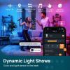 imageLinkind Matter Smart Bulbs ST19ST58 E26 Led Bulb Works with Alexa Smart Light Bulbs WiFi Bulbs RGBTW Color Changing Light Bulb 24Ghz WiFi Bulb 850 LM 1 Pack1 Pack ColorWhite