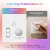 imageLinkind Matter Smart Bulbs Works with Alexa Smart Light Bulbs WiFi Bulbs RGBTW Color Changing Light Bulb 24Ghz WiFi Bulb