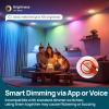 imageLinkind Matter Smart Light Bulb 2 Pack amp Retractable Matter BR30 Smart Bulbs 2 Pack