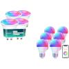 imageLinkind A19 Smart Light Bulbs 6Pack amp Matter GU10 Smart Light Bulbs 4Pack