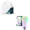 imageLinkind Bluetooth Remote Light SwitchMatter Smart Bulbs ST19ST58 Led Bulb Compatible with Alexa