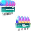 imageLinkind A19 Smart Light Bulbs1600LMMatter E12 B11 Smart Bulbs