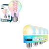 imageLinkind Matter A19 Smart Bulb 4pack amp A19 Smart Edison Bulb 1pack