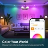 image:imageLinkind Matter Smart Light Bulbs E12 Led Bulb Works with Alexa 500LM Smart Candle Light Bulbs for Chandelier Color Changing RGBTW Candelabra Bulbs 24Ghz WiFi Only 2 Pack4 Pack