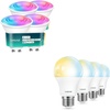 image:imageLinkind A19 Smart Light Bulbs Warm White to Daylight 2700K6500K amp Matter GU10 Smart Light Bulbs 4Pack