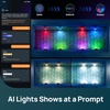 image:imageLinkind Upgrade Smart Solar Pool Lights for Inground amp Above Ground Pool IP68 Waterproof AI Dotis APP Control Pool Lights for FencePond2 PackL