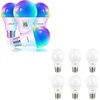 image:imageLinkind Smart Light Bulbs Matter LED Color Changing Light Bulbs A19 E26 RGB Smart Light Bulbs A19 LED Light Bulb 60W Equivalent Light Bulbs 9W 2700K Soft White