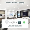 image:imageLinkind MR16 LED Bulbs Dimmable GU53 5000K amp A19 NonDimmable Bulbs 60W Equivalent 2700K Soft White Light Bulbs